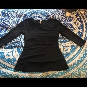 Flexees Support Top Quarter Sleeve Size M